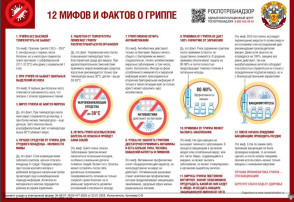 12 мифов и фактов о гриппе 12 мифов и фактов о гриппе.